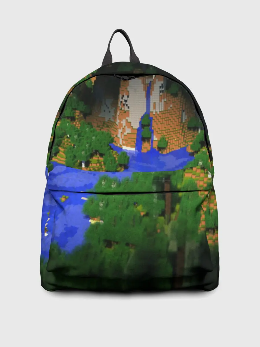 Рюкзак джинсовый / Minecraft