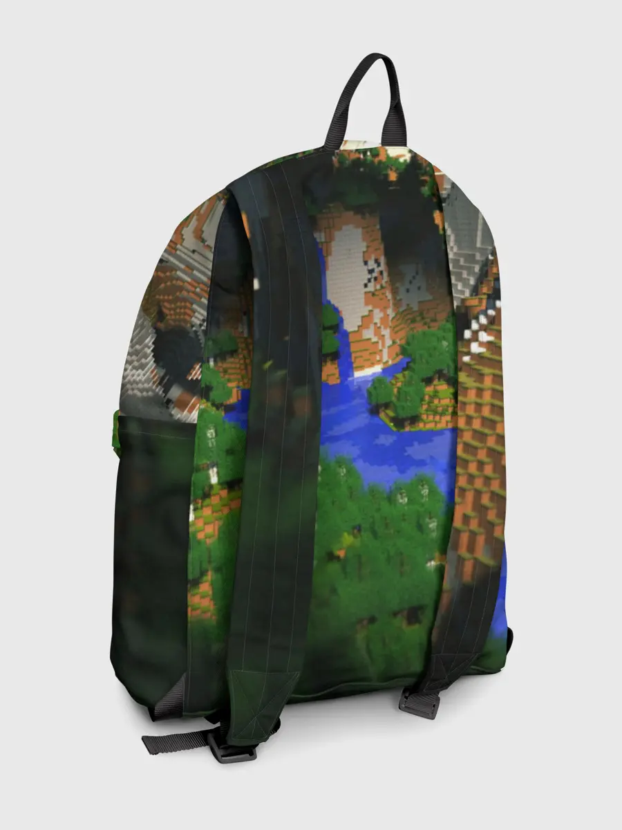 Рюкзак джинсовый / Minecraft