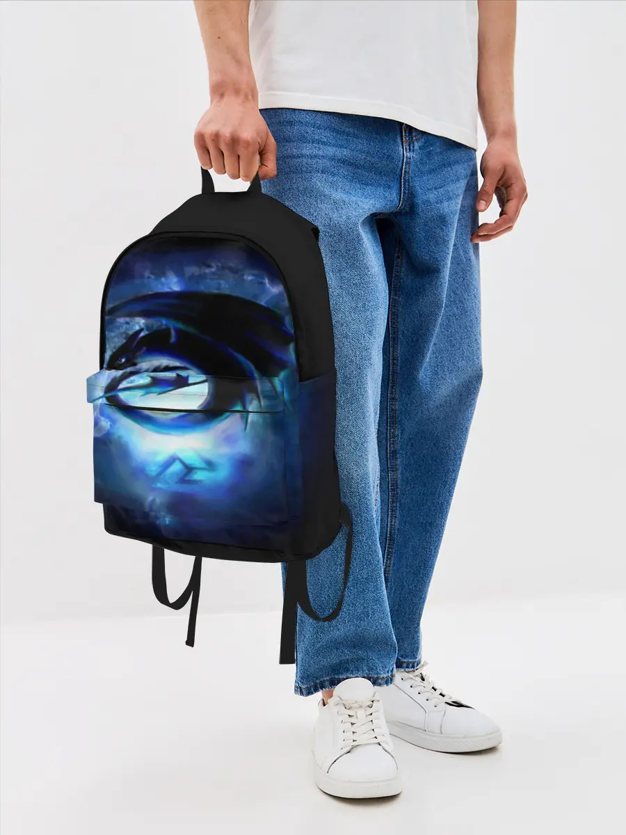 Рюкзак джинсовый / Night Fury