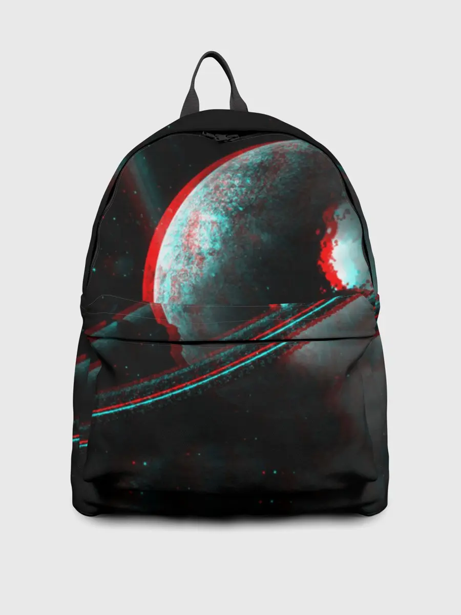 Рюкзак джинсовый / Cosmos Glitch