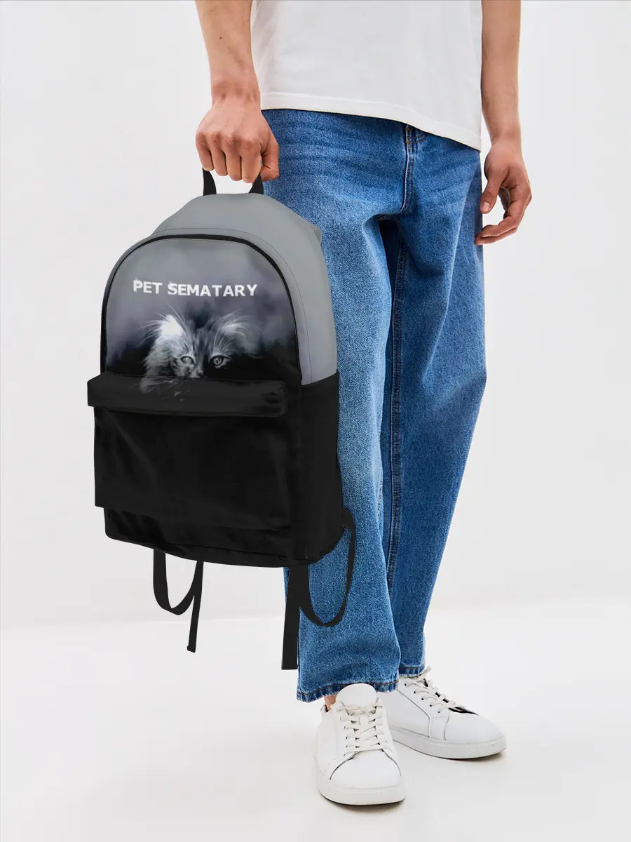 Рюкзак джинсовый / Pet Sematary