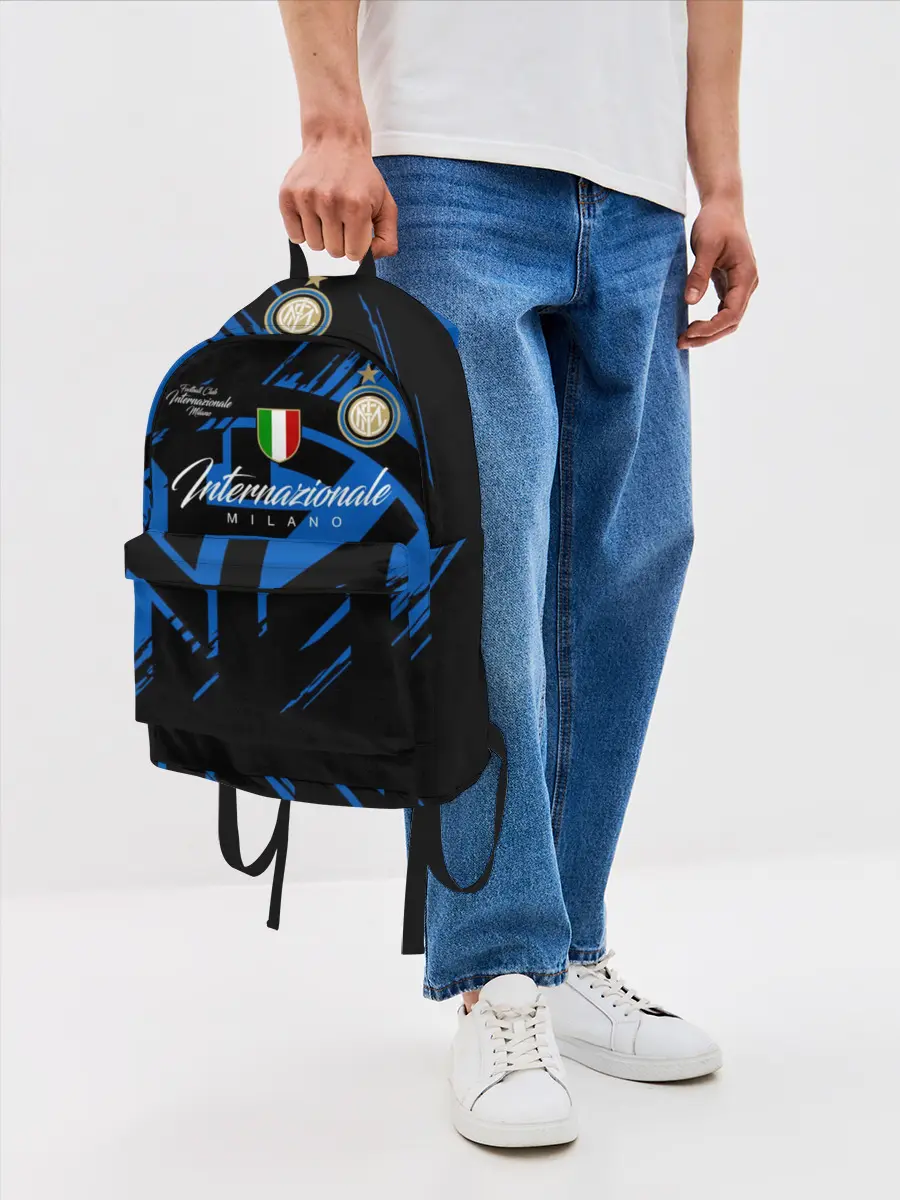 Рюкзак джинсовый / Интер Милан