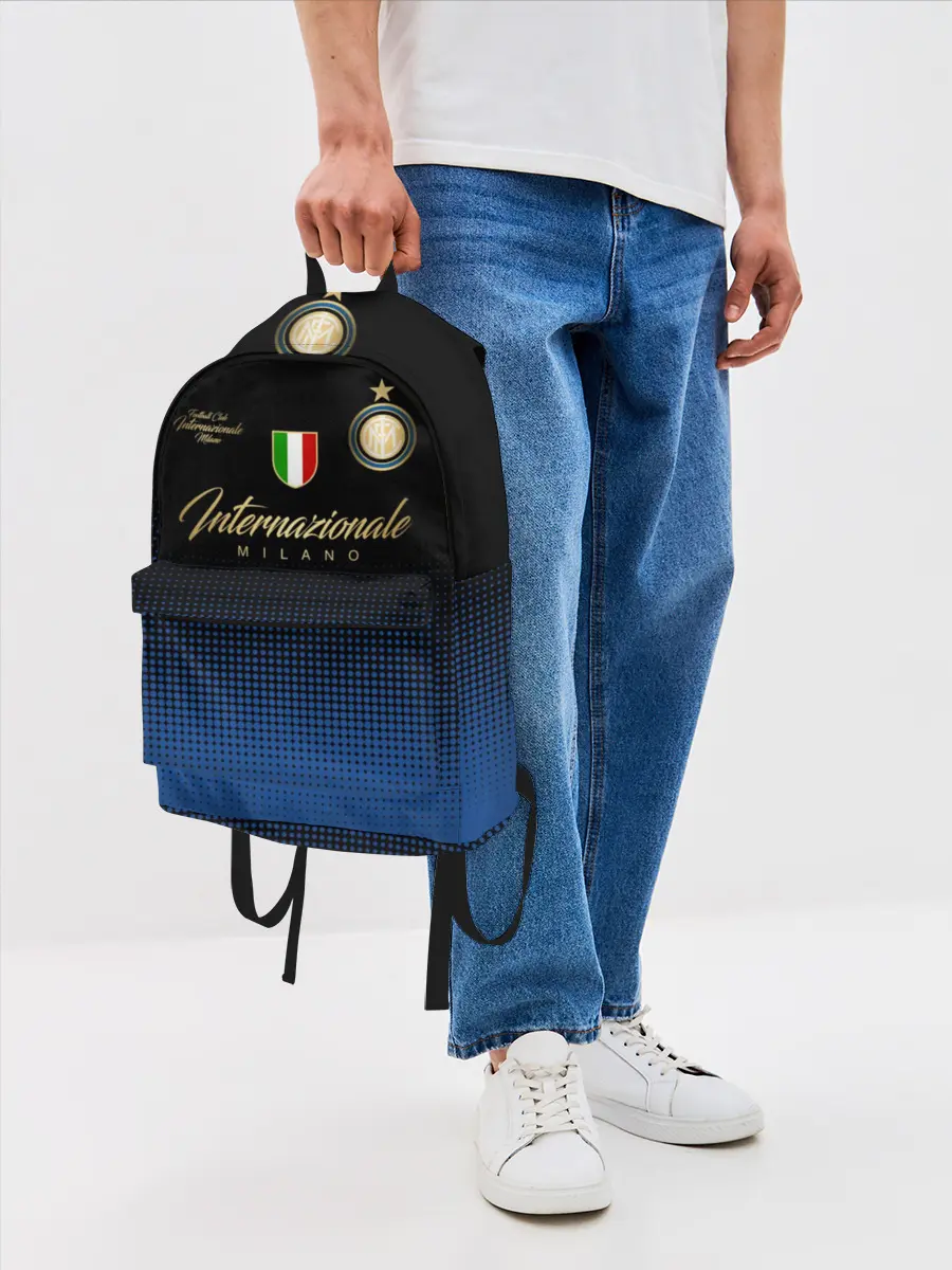 Рюкзак джинсовый / Интер Милан