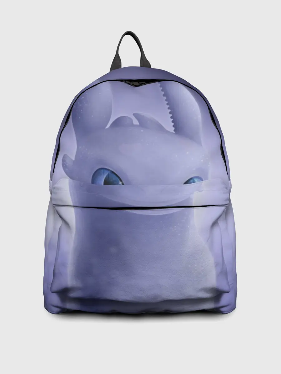 Рюкзак джинсовый / Как приручить дракона