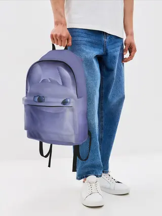 Рюкзак джинсовый / Как приручить дракона