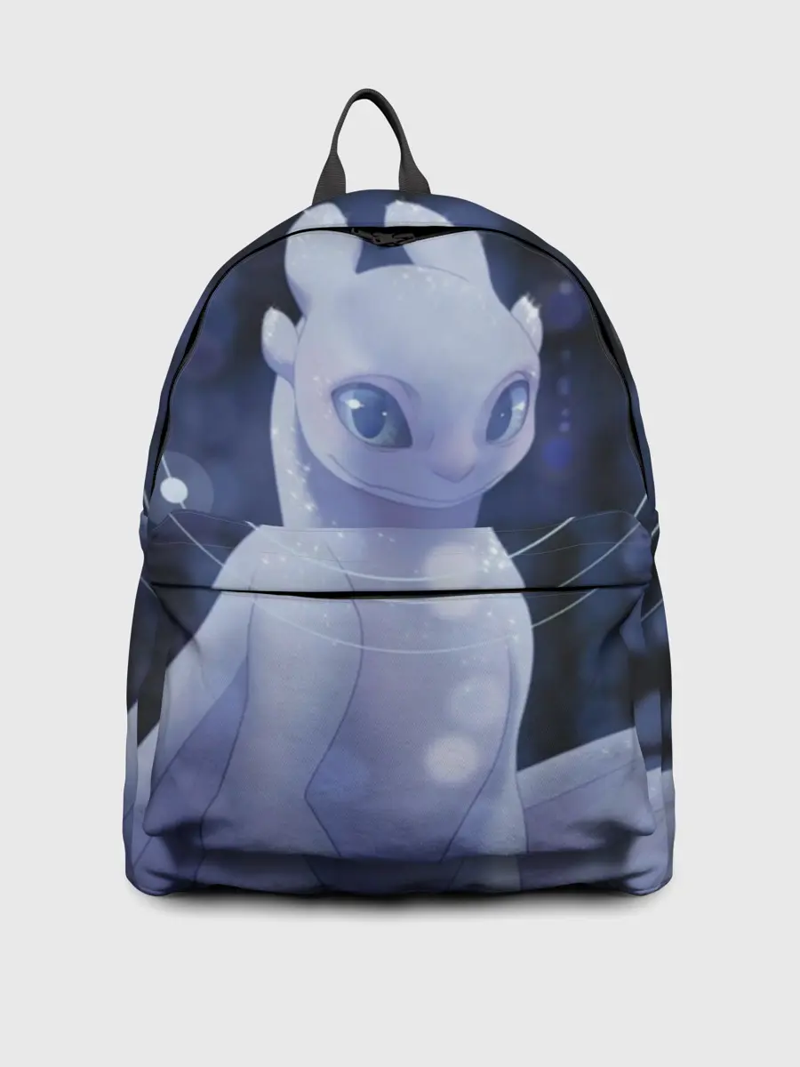 Рюкзак джинсовый / Как приручить дракона