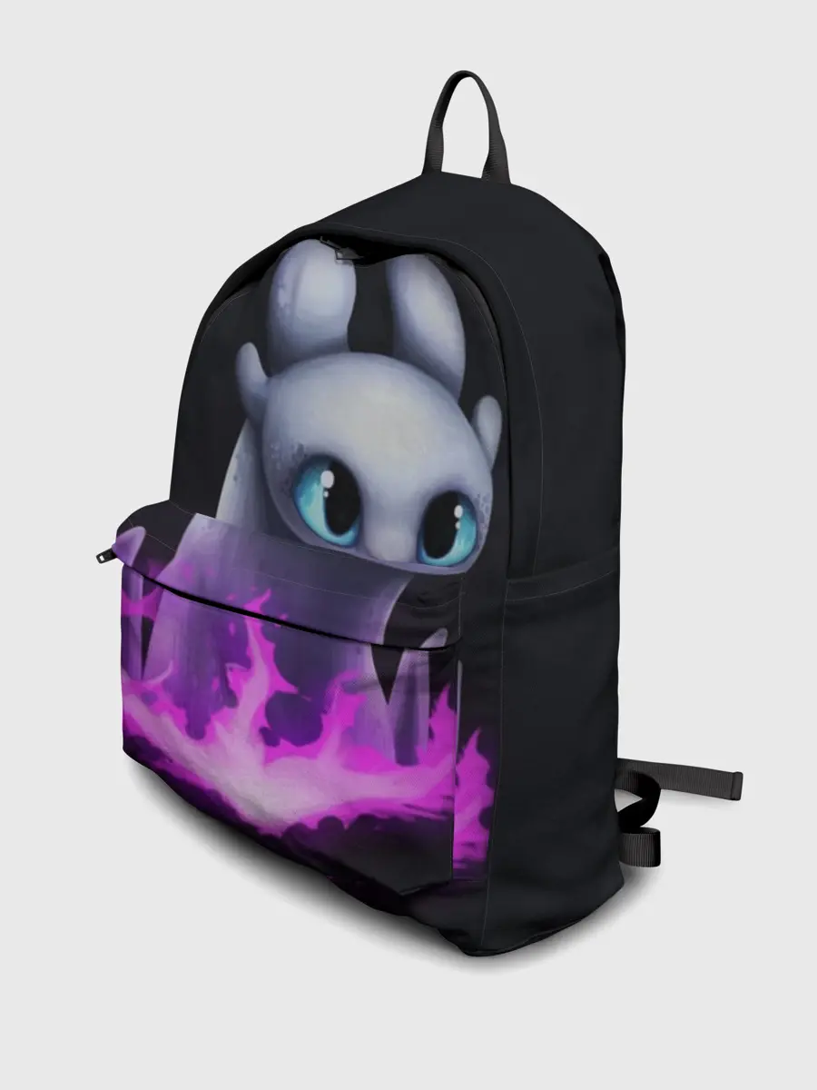 Рюкзак джинсовый / Как приручить дракона