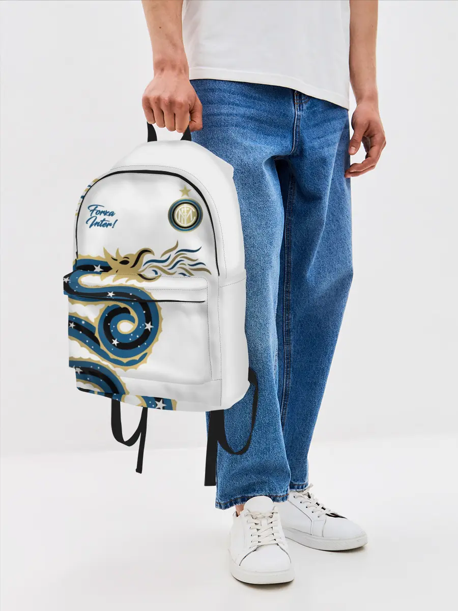 Рюкзак джинсовый / Интер Милан