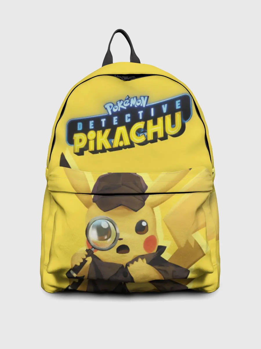 Рюкзак джинсовый / Детектив Пикачу