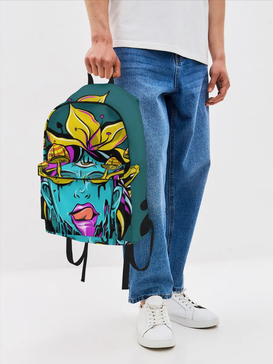 Рюкзак джинсовый / Девушка трип