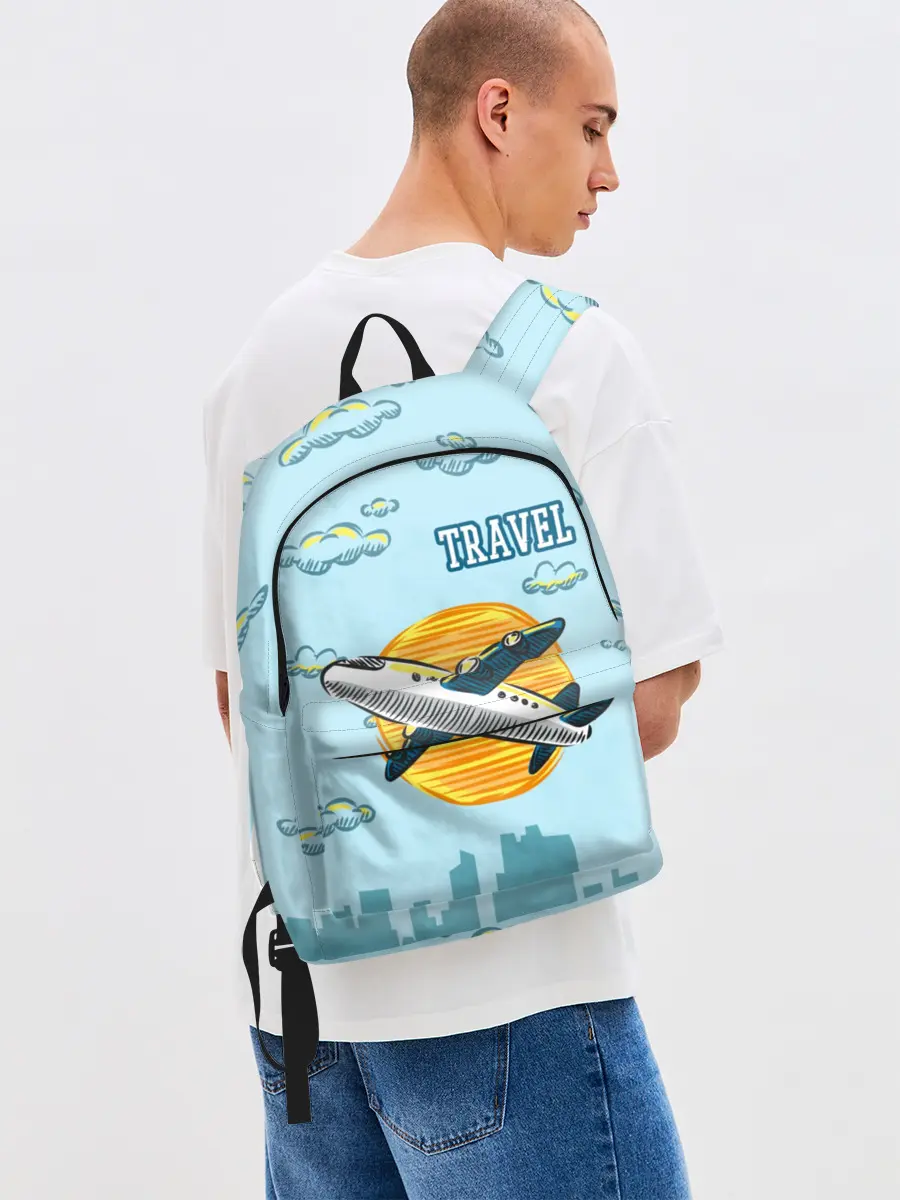 Рюкзак джинсовый / Путешествия