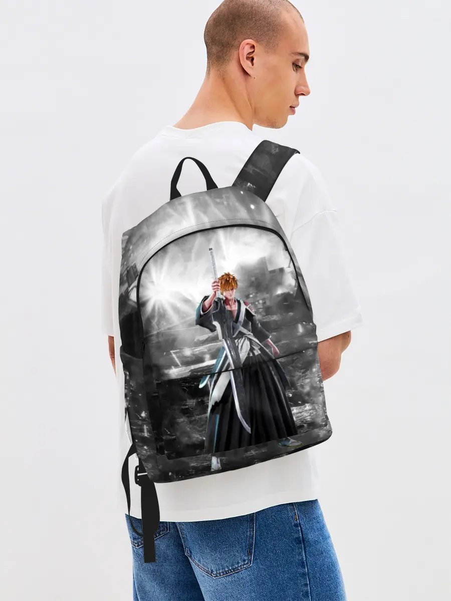 Рюкзак джинсовый / Jump Force - Ichigo Kurosaki