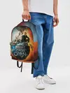 Рюкзак джинсовый / Благие знамения