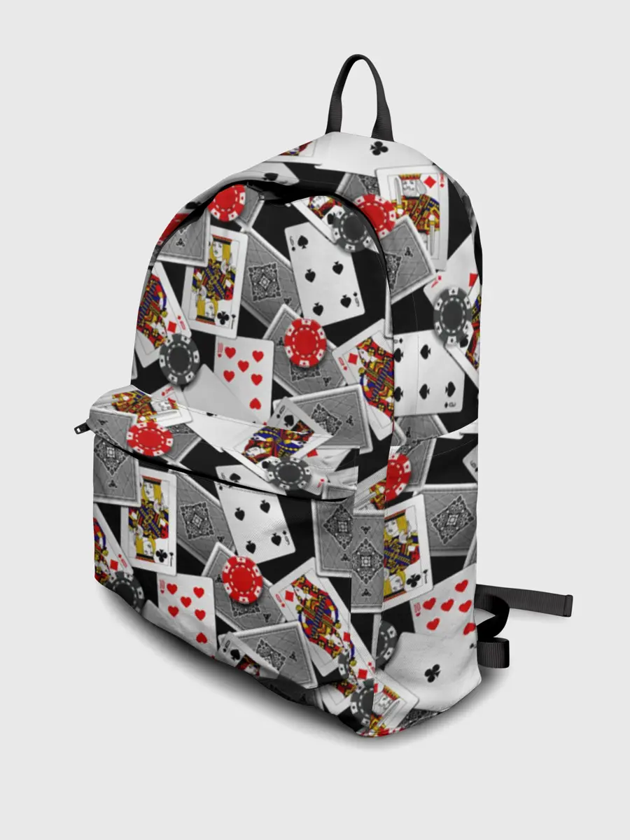 Рюкзак джинсовый / Игральные карты