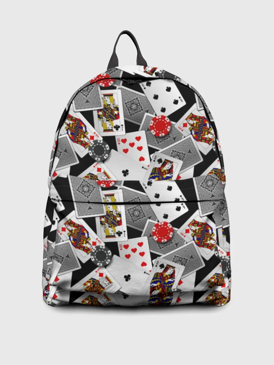 Рюкзак джинсовый / Игральные карты