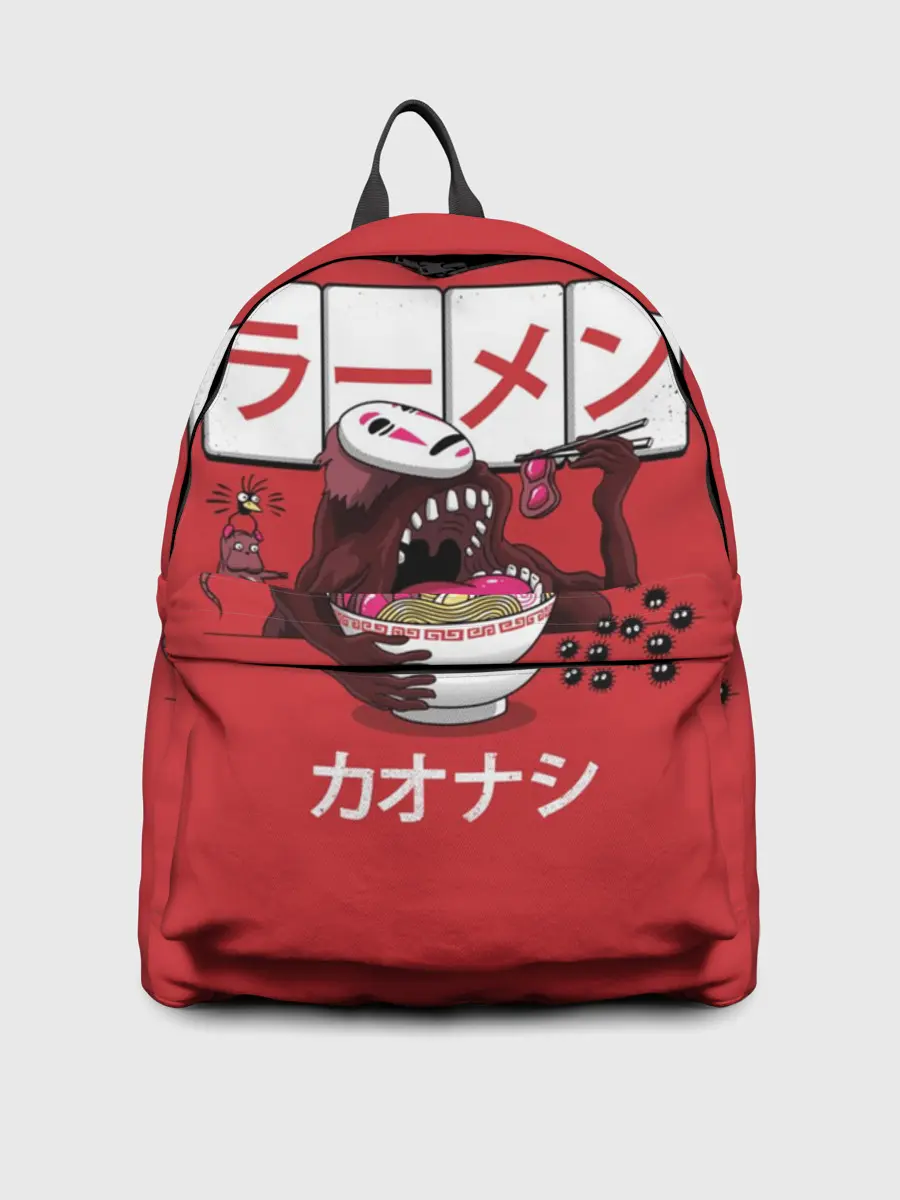 Рюкзак джинсовый / Безликий и голодный бог