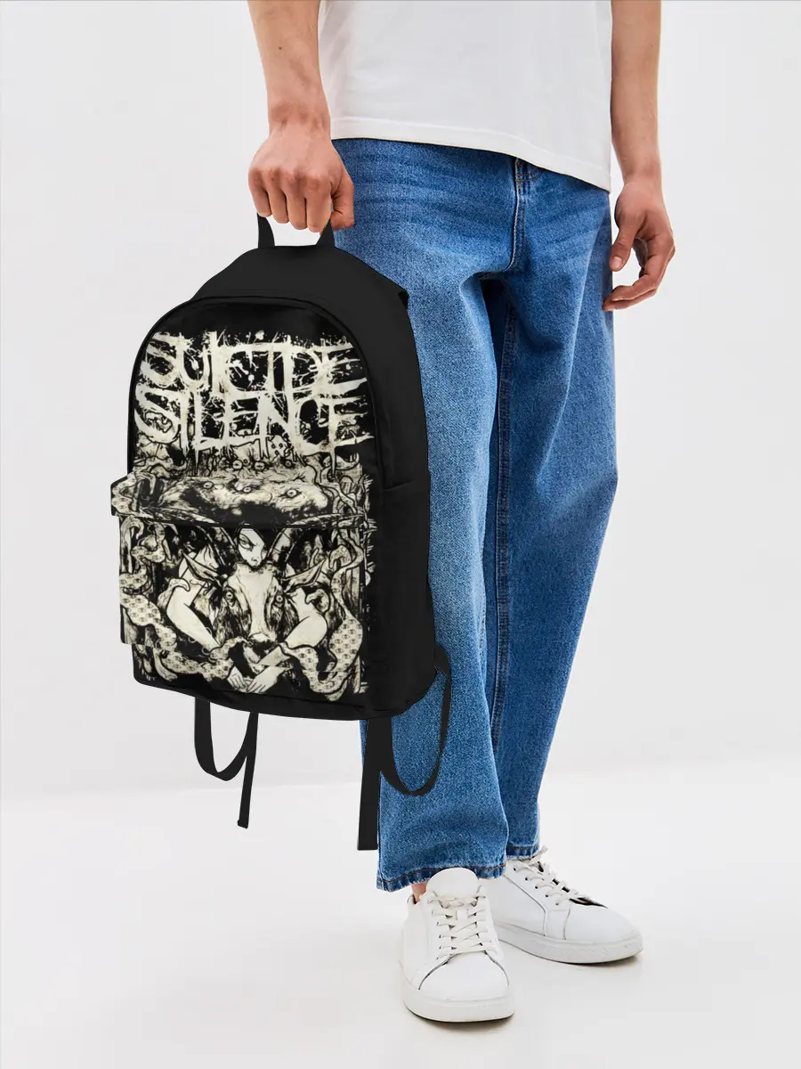 Рюкзак джинсовый / Suicide Silence