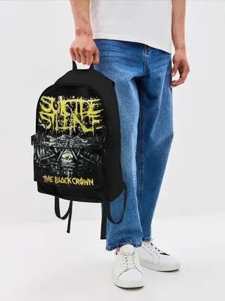Рюкзак джинсовый / Suicide Silence