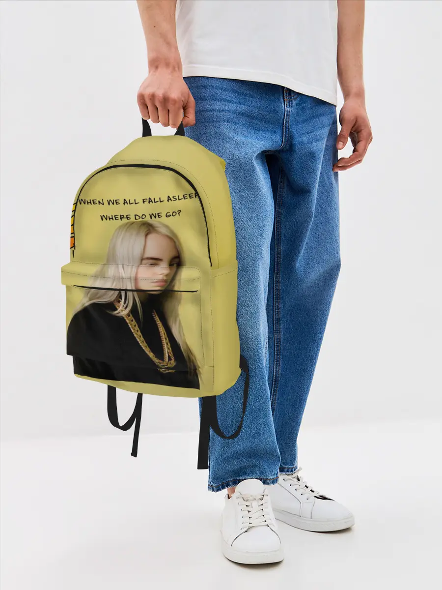 Рюкзак джинсовый / billie eilish