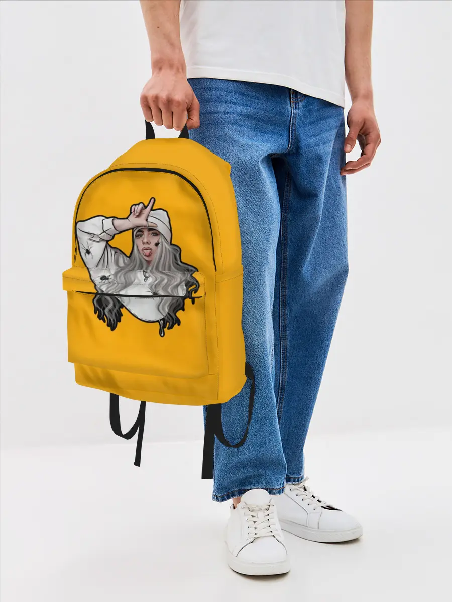 Рюкзак джинсовый / Billie Eilish