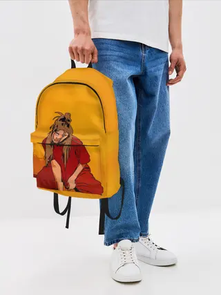 Рюкзак джинсовый / Billie Eilish