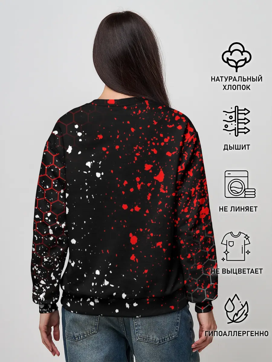 Женский свитшот / NISSAN GT-R / НИССАН GTR