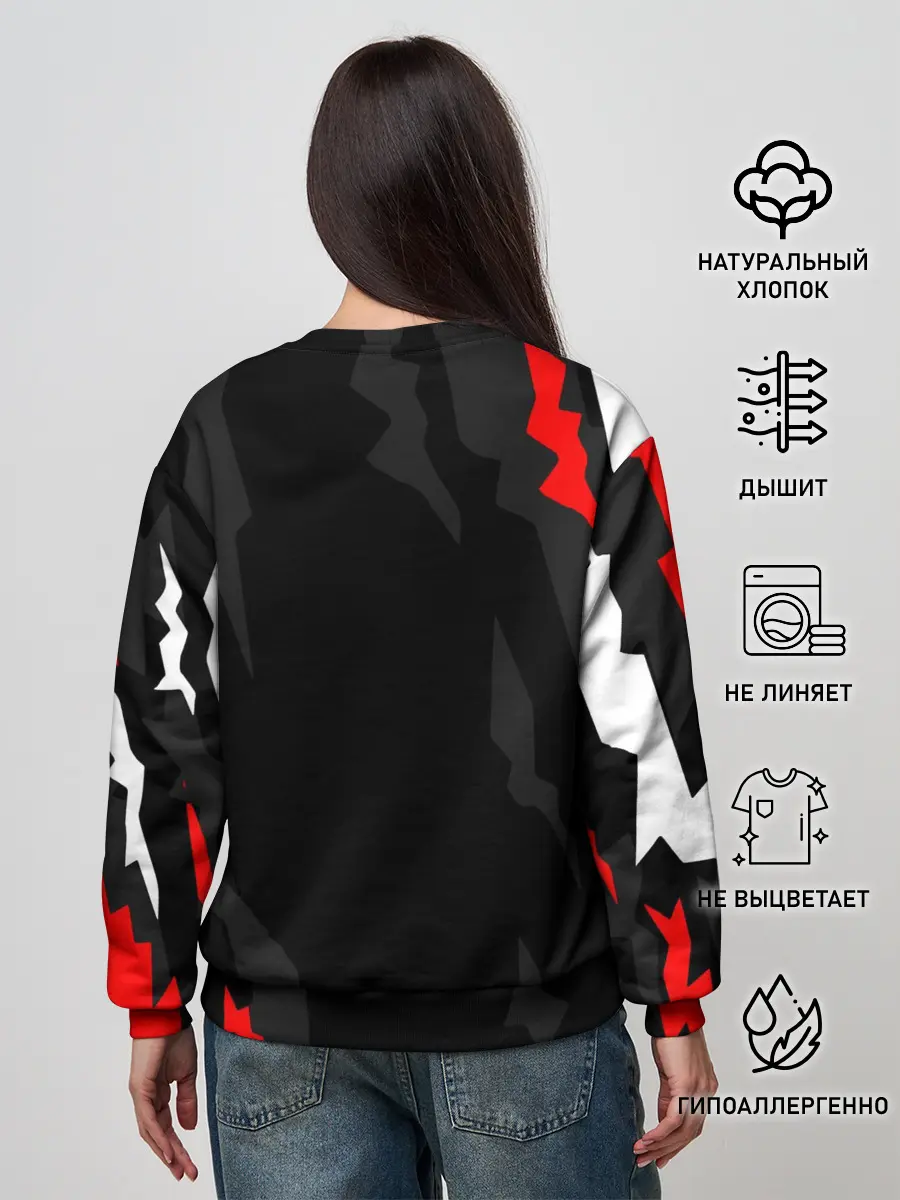 Женский свитшот / NISSAN GT-R / GODZILLA