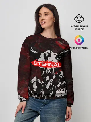 Женский свитшот / DOOM ETERNAL DEMONS