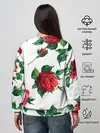Женский свитшот / Розы