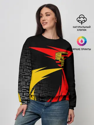 Женский свитшот / PORSCHE / ПОРШ / СПОРТ