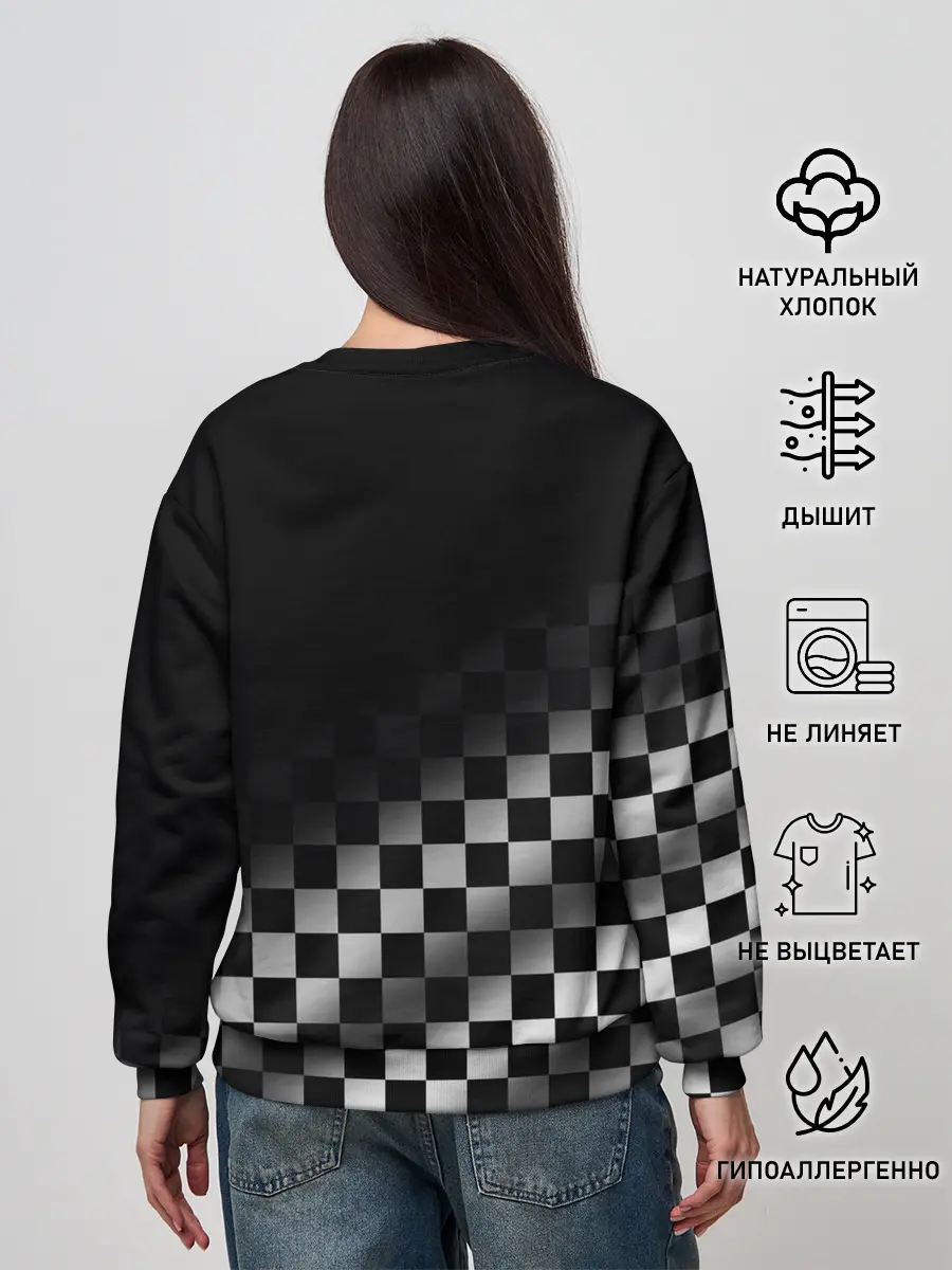 Женский свитшот / PORSCHE / ПОРШЕ / ФИНИШ