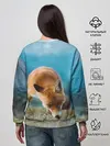 Женский свитшот / Милая лисичка