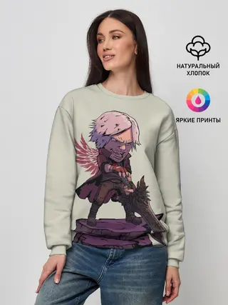 Женский свитшот / Dante Big head