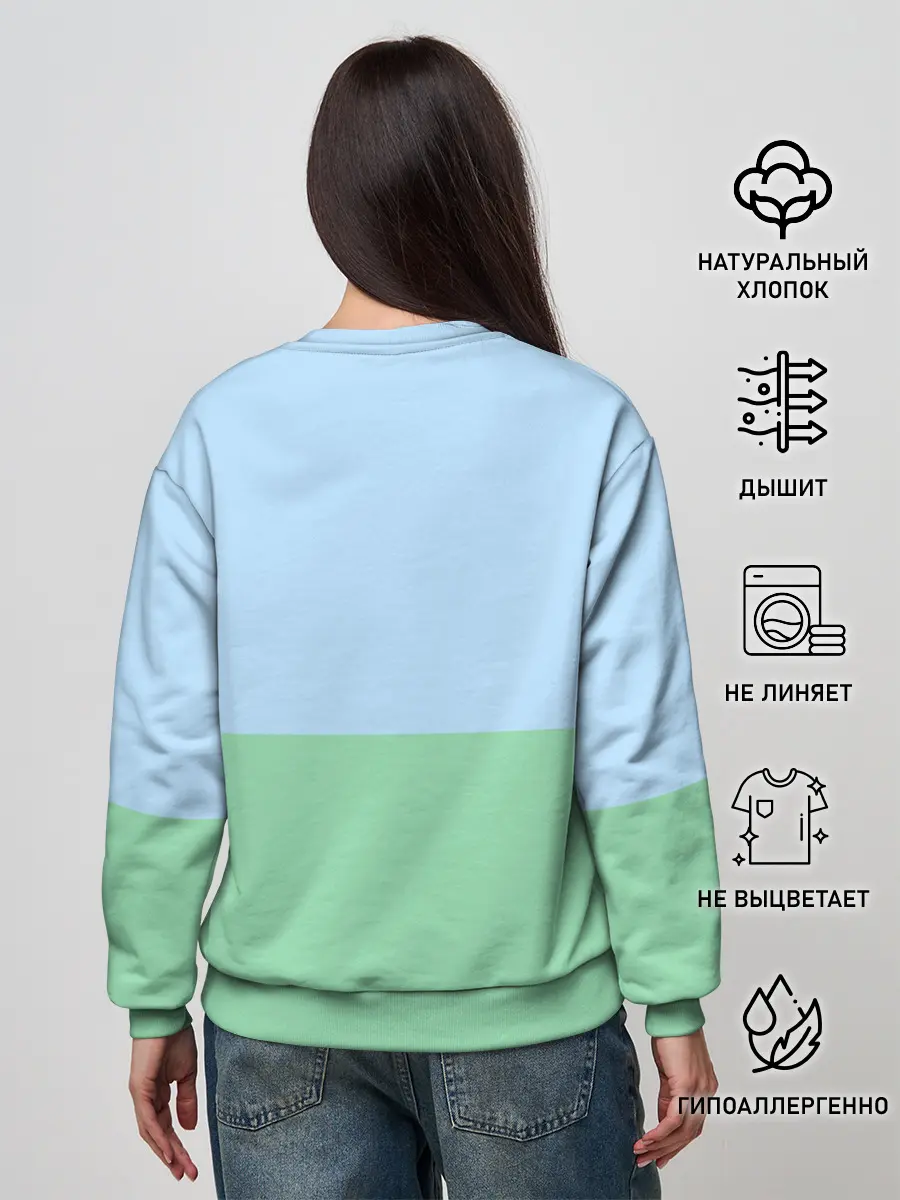 Женский свитшот / Милый Корги