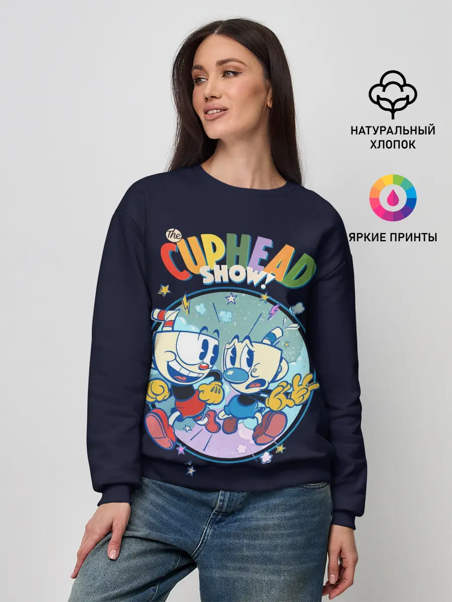 Женский свитшот / The Cuphead Show!