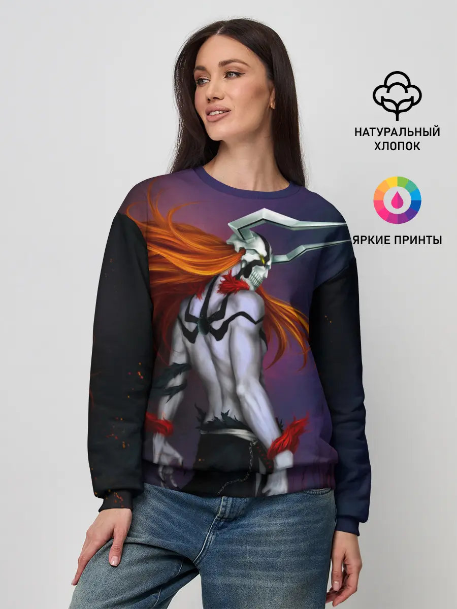 Женский свитшот / Bleach Ichigo Kurosaki