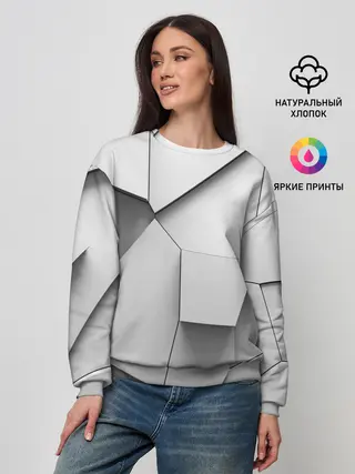 Женский свитшот / Слом плитки