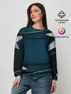Женский свитшот / 3D luxury sport style Золото