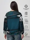Женский свитшот / 3D luxury sport style Золото