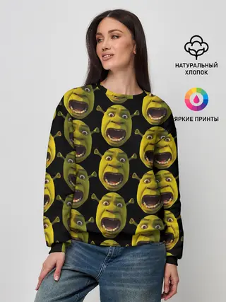 Женский свитшот / ШРЕК НАВСЕГДА