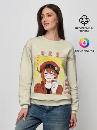 Женский свитшот / Blood cell