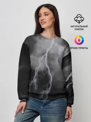 Женский свитшот / гроза