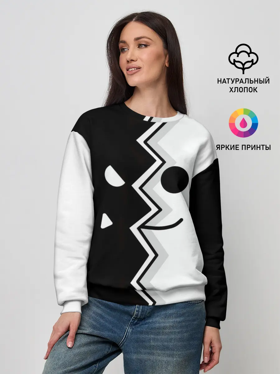 Женский свитшот / Geometry Dash