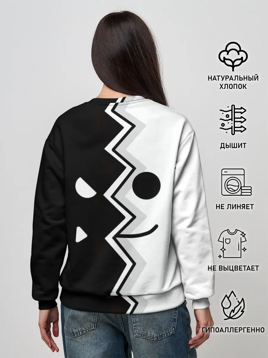 Женский свитшот / Geometry Dash