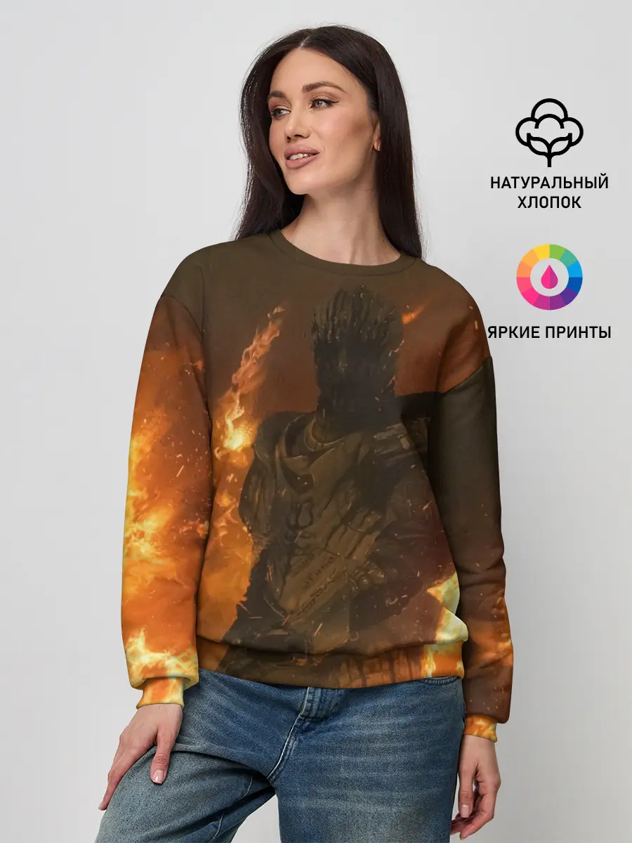 Женский свитшот / MORTAL SHELL WARRIOR