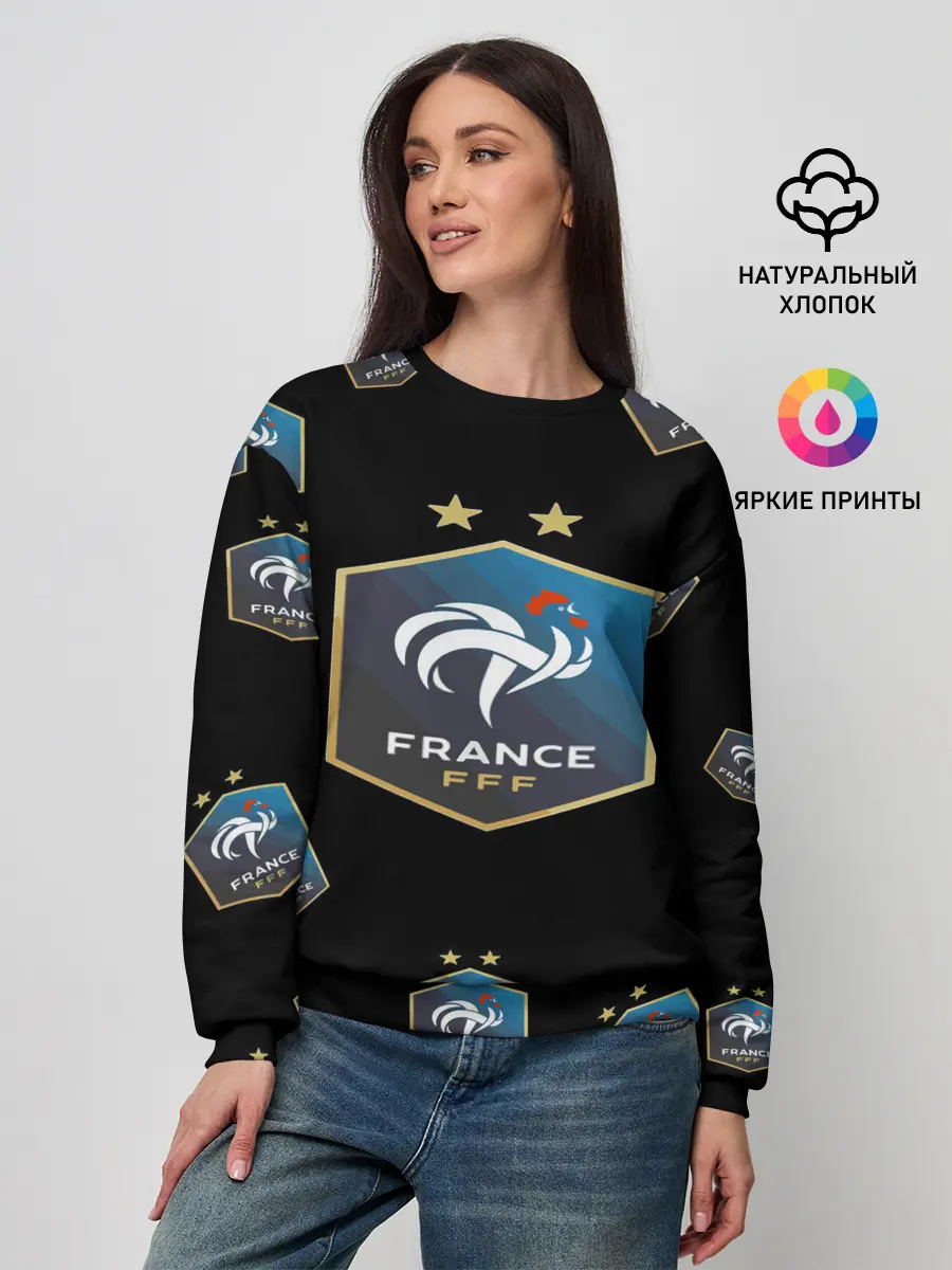 Женский свитшот / Сборная Франции