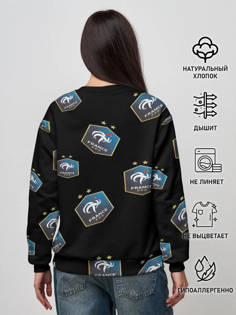 Женский свитшот / Сборная Франции