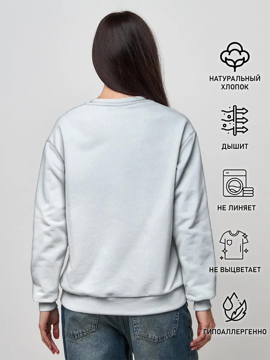 Женский свитшот / Лисёнок