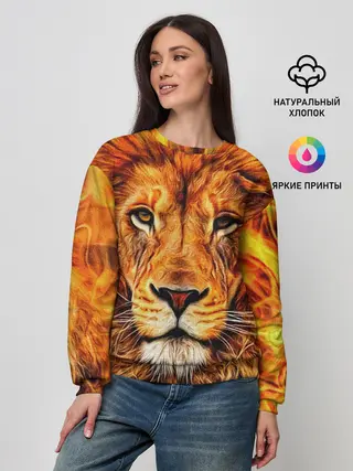 Женский свитшот / LION