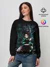 Женский свитшот / Demon Slayer: Kimetsu no Yaiba